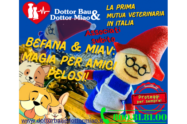 Befana & MIAV: Magia per Amici Pelosi!